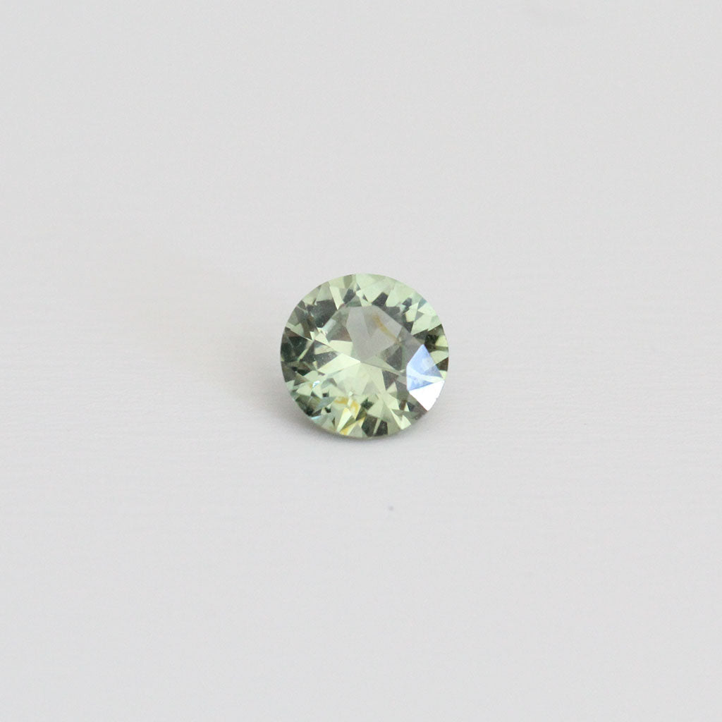 Light green sapphire