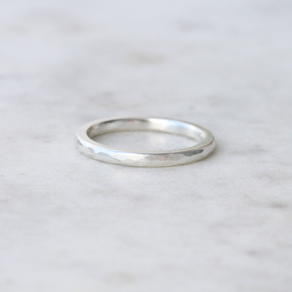 hammered ring