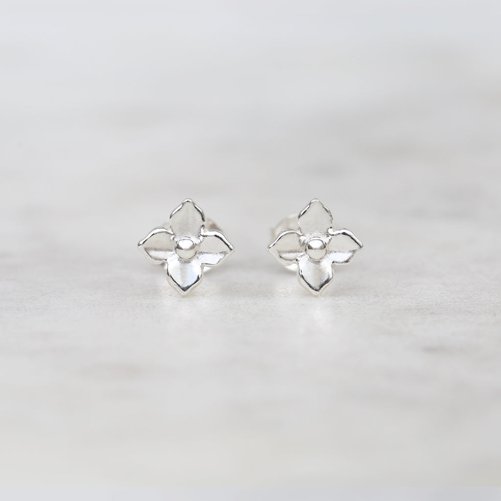 Mini Hydrangea Earrings