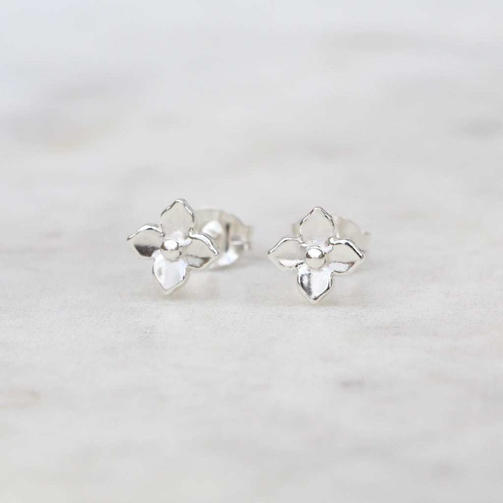 Mini Hydrangea Earrings