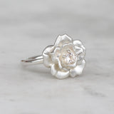 rose in bloom ring