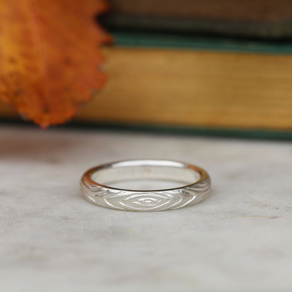 Tree wedding ring