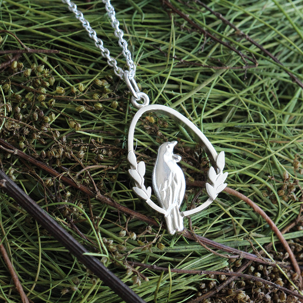 tui bird necklace