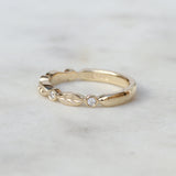 Diamond leaf band