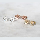 forget me not flower earrings