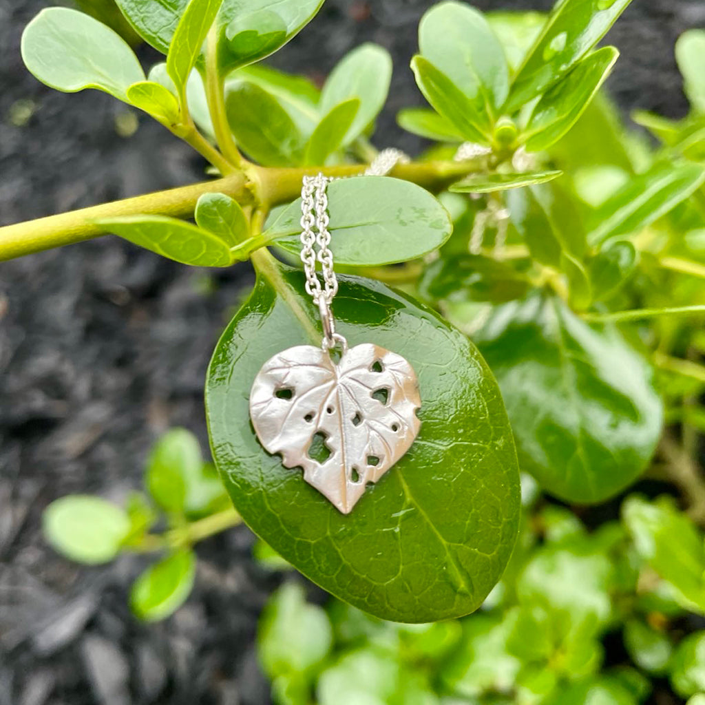 Kawakawa Leaf Necklace