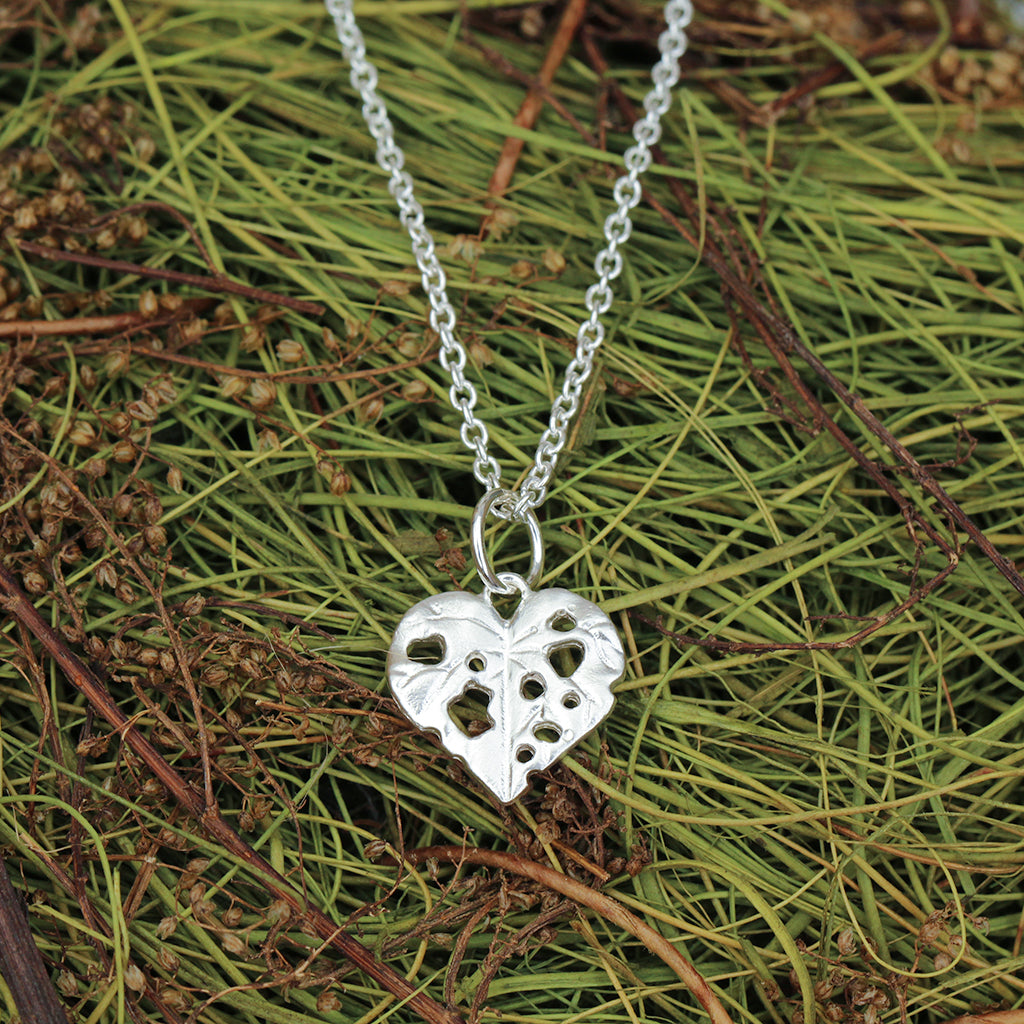 kawakawa silver necklace