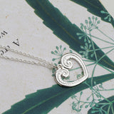 Koru Heart Necklace