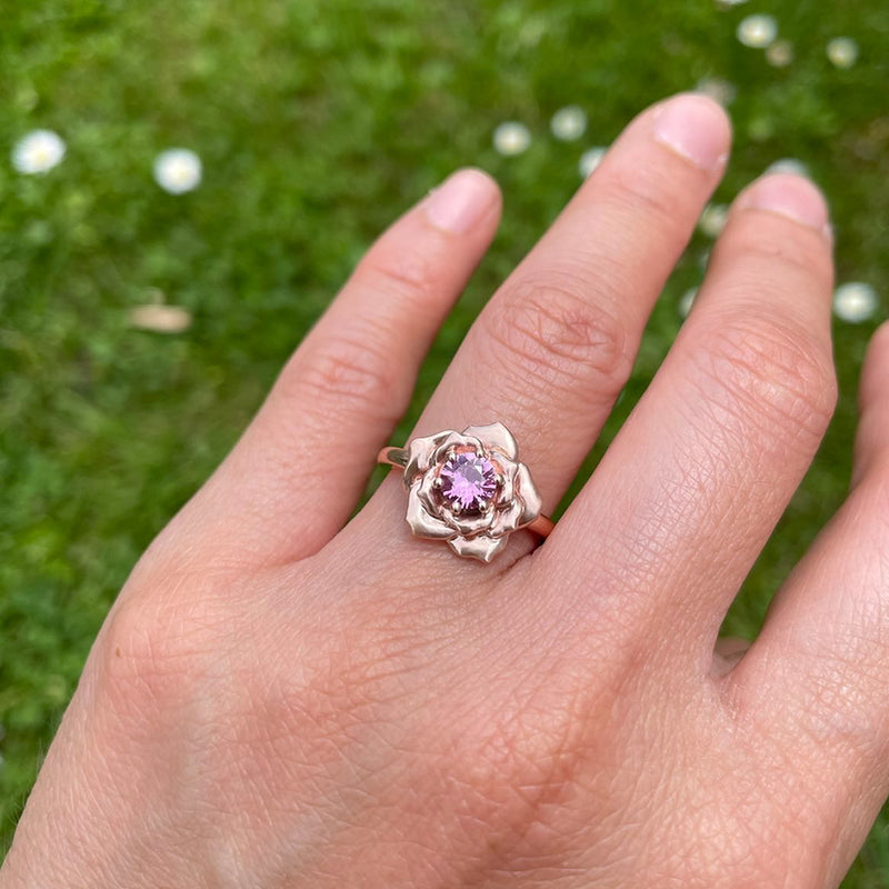 rose engagement ring