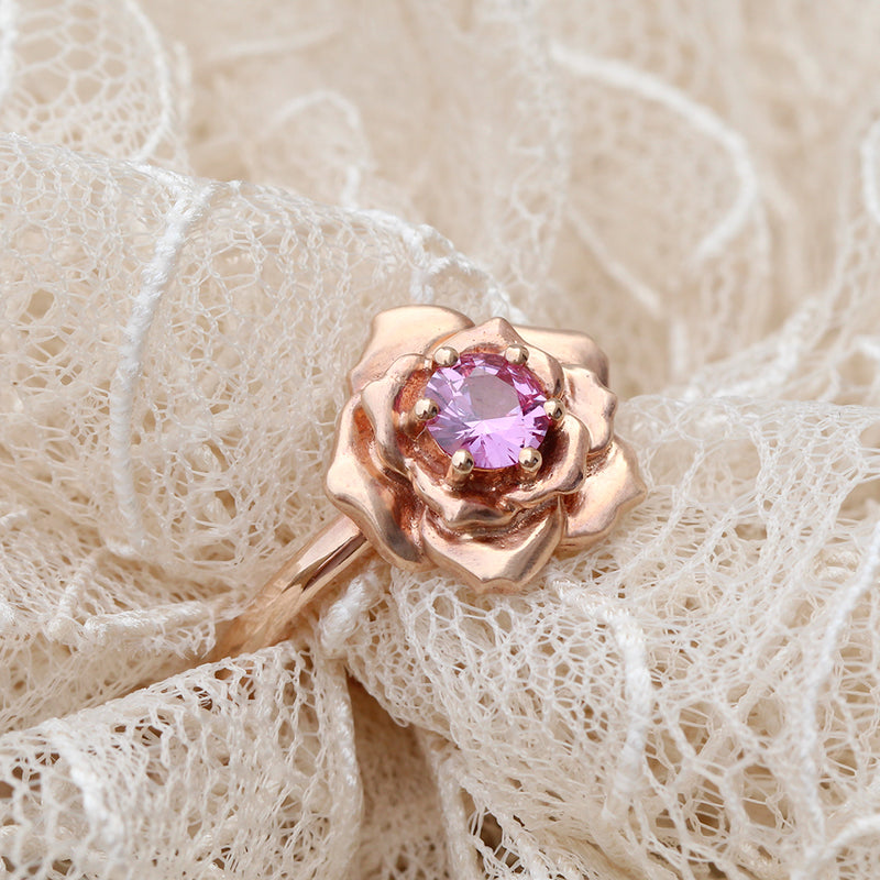 rose engagement ring