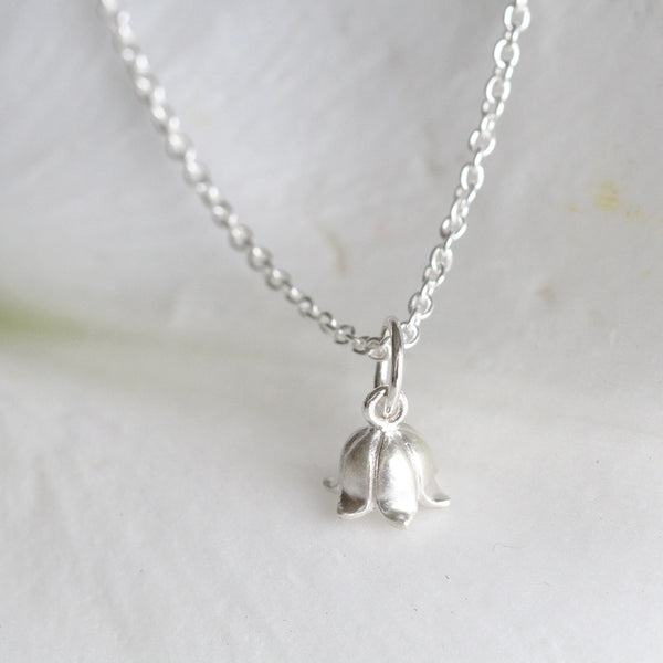 lily of the valley petal necklace