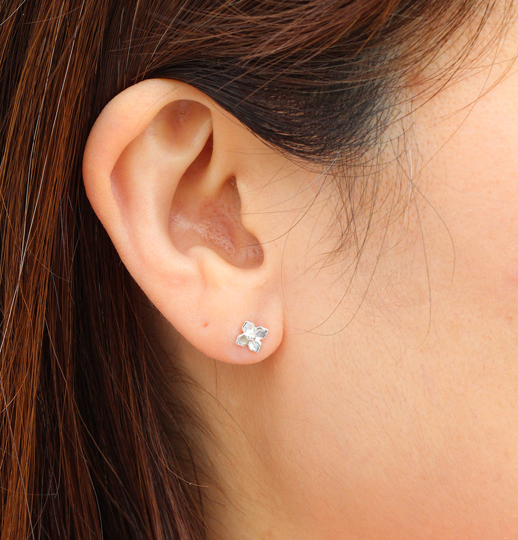 Mini Hydrangea Earrings