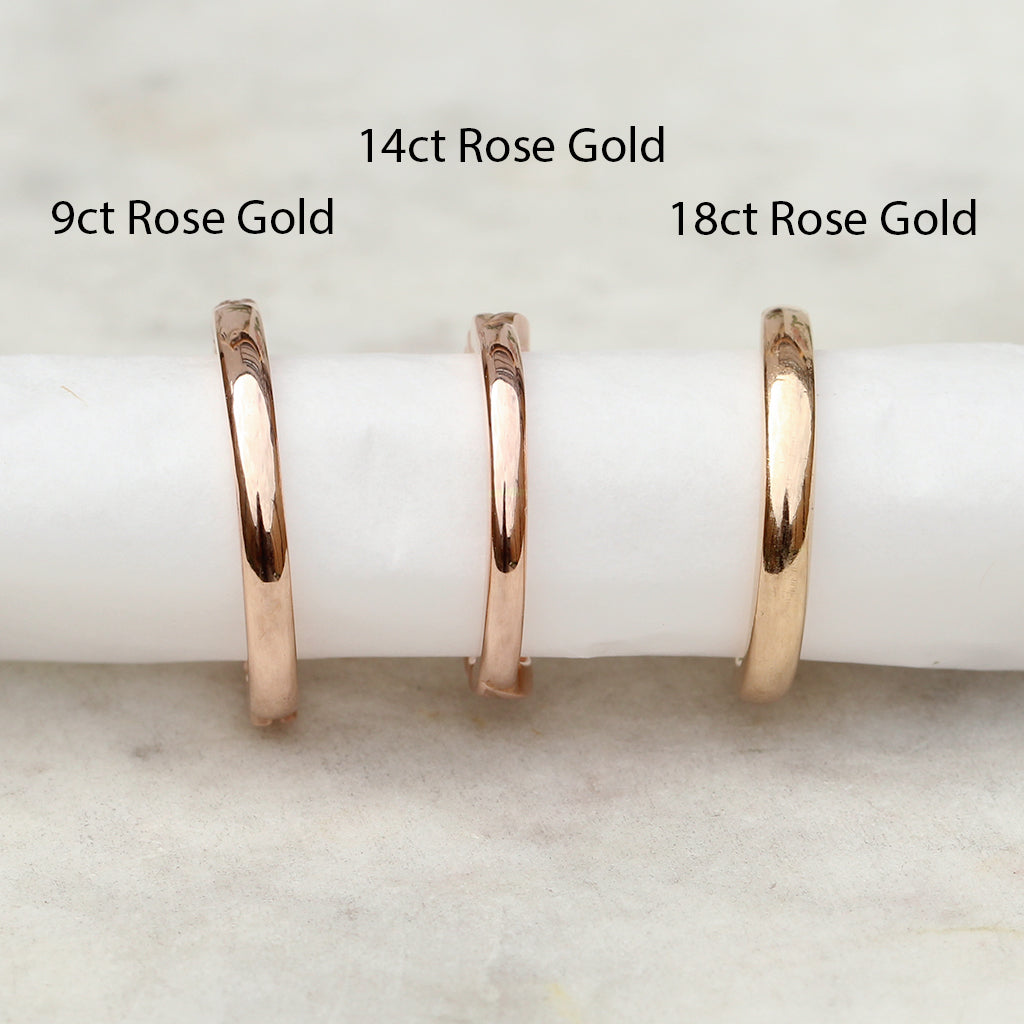 rose gold colour comparison 