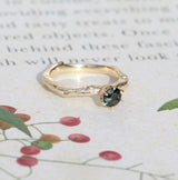 twig engagement ring