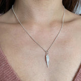 silver fern necklace