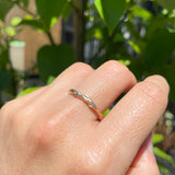 gold twig ring