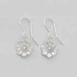 Mt. Cook lily earrings