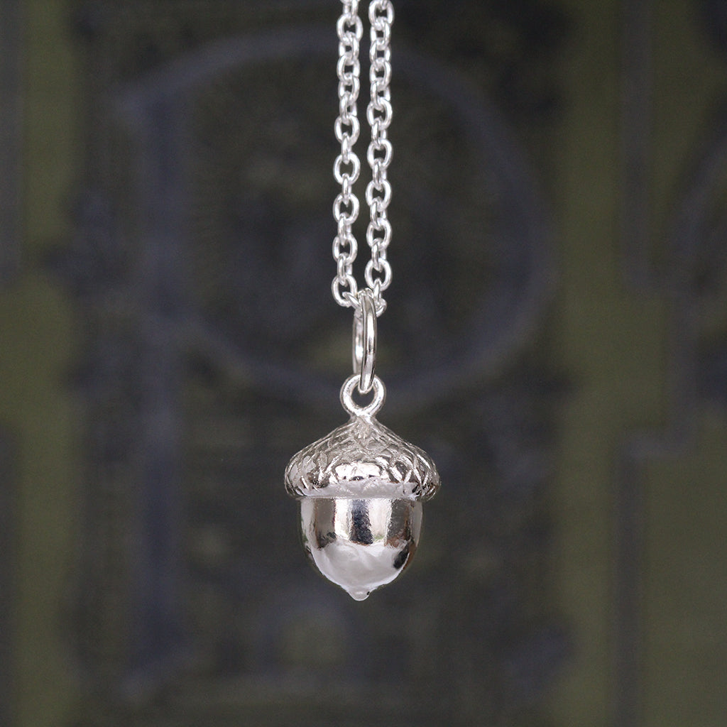 acorn necklace
