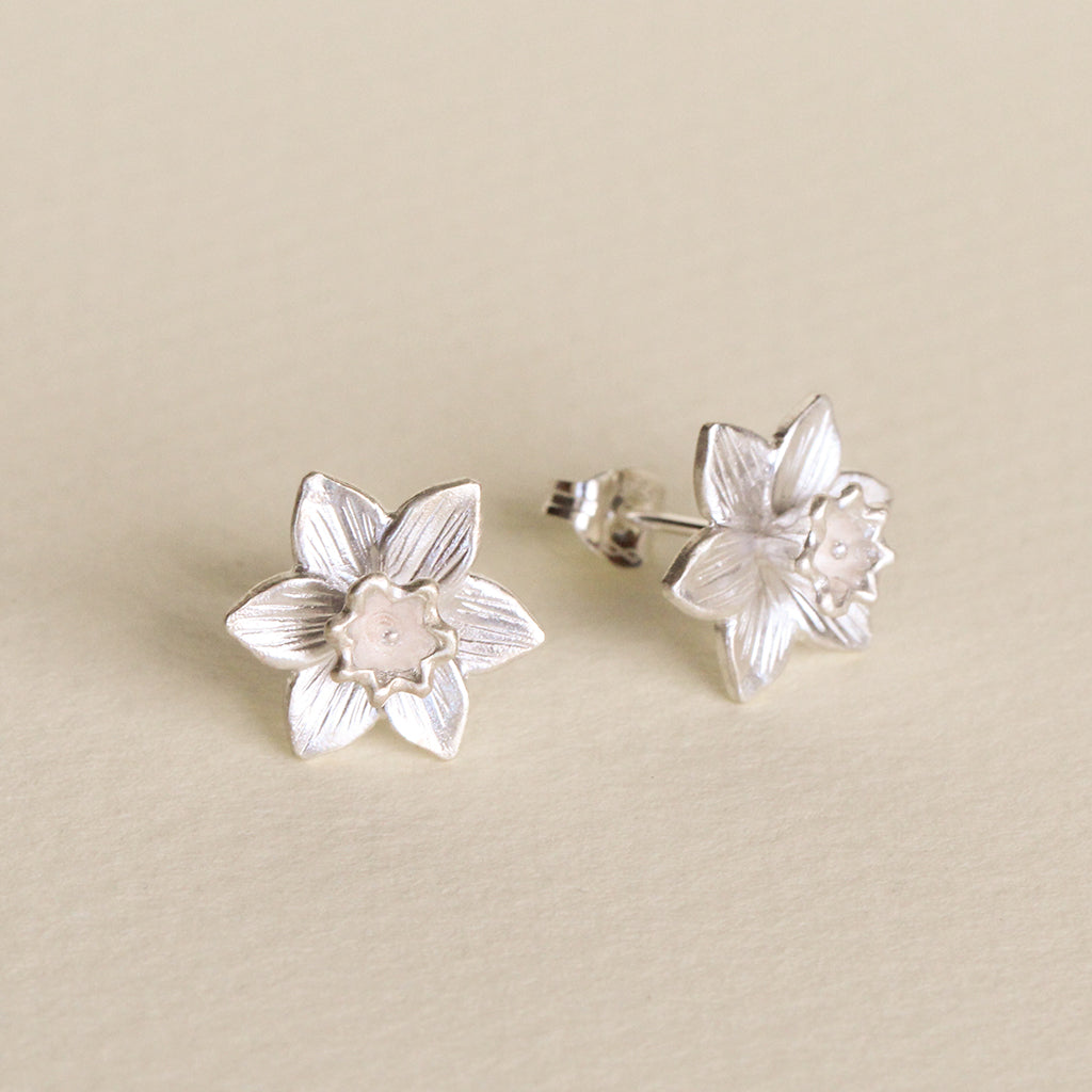 daffodil earrings