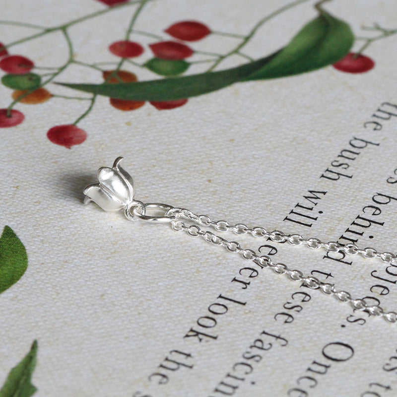 Lily of the Valley Petal Necklace