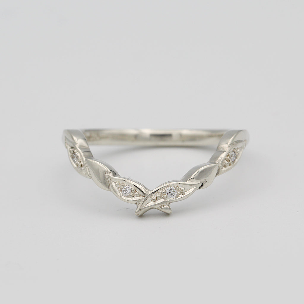 olive leaf ring