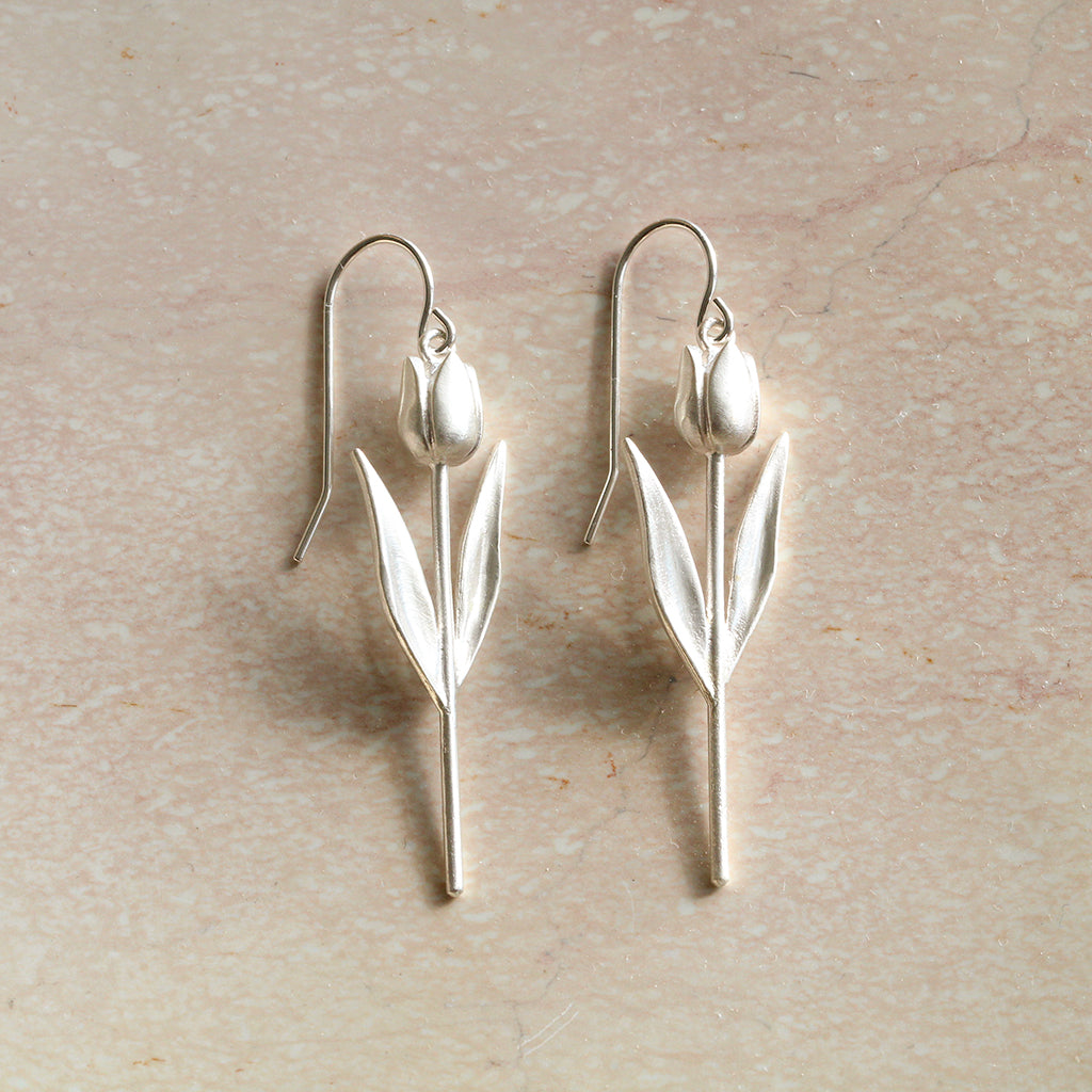tulip earrings